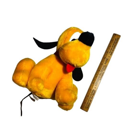 Disney Vintage Pluto Stuffed Animal Walt Disney World Plush - Picture 5 of 10
